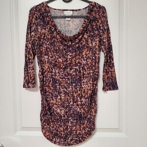 Multicolored Motherhood Maternity Top Size S